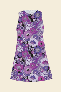 Image 4 of Cotton Yesterday Mini in Psychedelic Meadow Pink