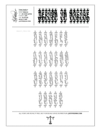 Image 5 of Malice (10 styles) - Custom Font by Justified Ink