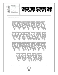 Image 4 of Carpe Noctem (2 styles) - Custom Font by Justified Ink
