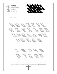 Image 6 of Linear II (2 styles) - Custom Font by Justified Ink