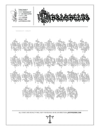 Image 6 of Maximalist (2 style) - Custom Font by Justified Ink