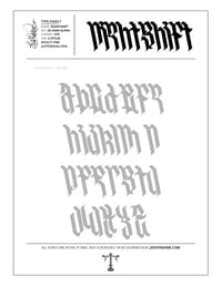 Image 5 of Nightshift (2 style) - Custom Font by Justified Ink