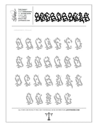 Image 6 of Overgrowth (3 styles) - Custom Font by Justified Ink
