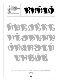 Image 4 of Phato (1 style) - Custom Font by Justified Ink
