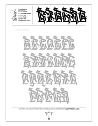 Image 5 of Stanza (4 styles) - Custom Font by Justified Ink