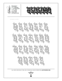 Image 6 of Venenum (3 styles) - Custom Font by Justified Ink
