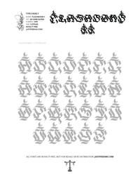 Image 5 of Flashbomb II (2 styles) - Custom Font by Justified Ink