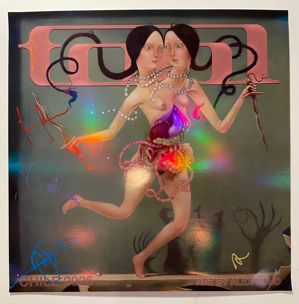 Image of Chile 2025 ("Riot") 2/10 Band-Signed