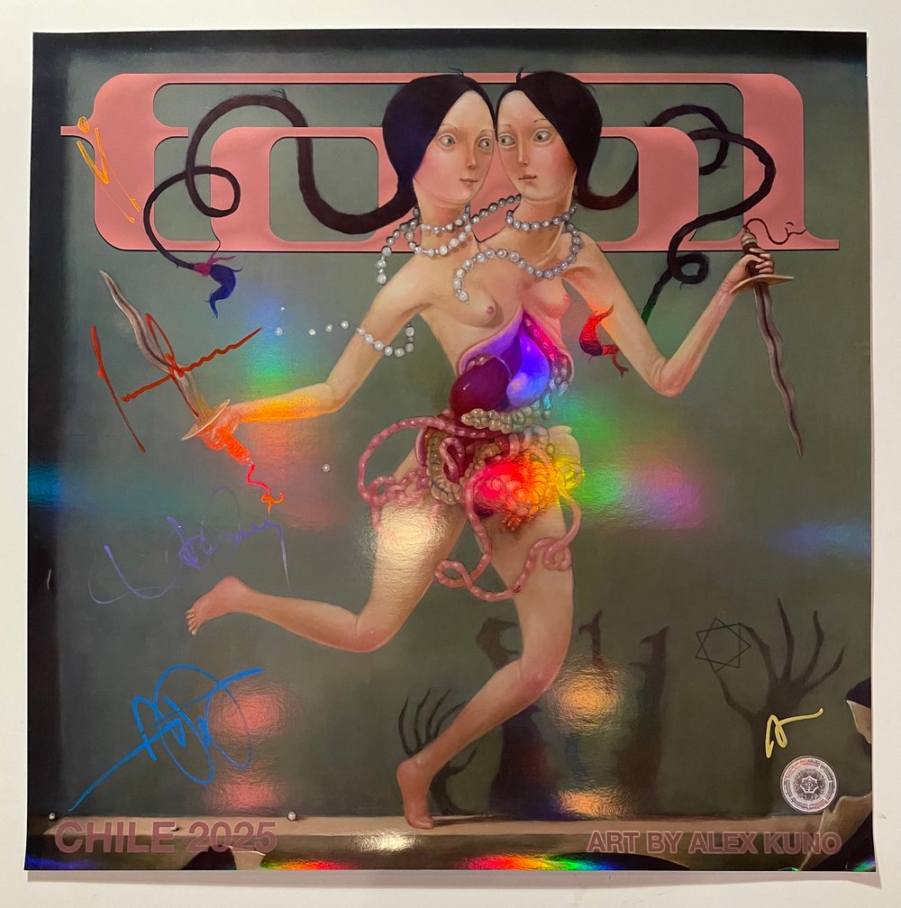 Image of Chile 2025 ("Riot") 8/10 Band-Signed