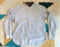 Image 1 of Comme des Garcons Homme 2011 gray button down shirt, size M