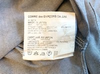 Image 9 of Comme des Garcons Homme 2011 gray button down shirt, size M