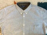 Image 2 of Comme des Garcons Homme 2011 gray button down shirt, size M