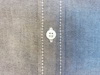 Image 5 of Comme des Garcons Homme 2011 gray button down shirt, size M