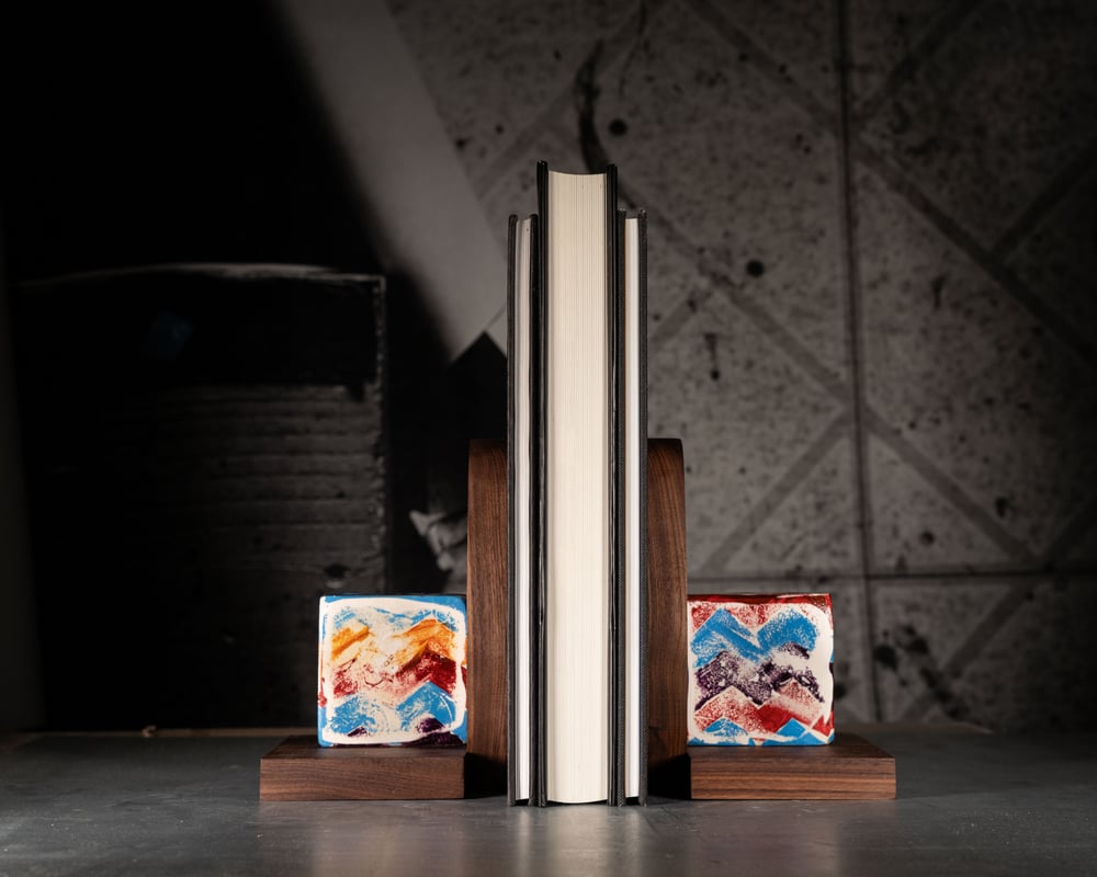 Image of Ivan Iannoli // walnut bookends 