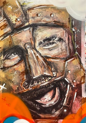 MRS FOLEY FAVOURITE SON - 1 of 1 HAND ALTERED PRINT