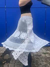 Image 1 of Vintage lace skirt no 5 unique piece 