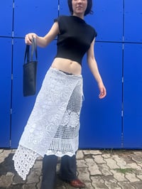 Image 2 of Vintage lace skirt no 5 unique piece 