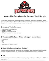 Image 5 of Custom 1 Color Vinyl Decal