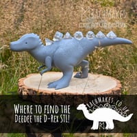 Image 1 of Deedee the D-Rex STL Shop Link