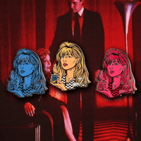 Laura Palmer enamel pin