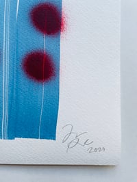 Image 2 of Blue strokes 1 (original)