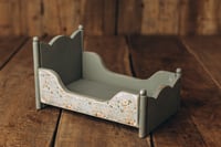Image 3 of Vintage bed in duck green