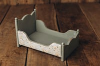 Image 2 of Vintage bed in duck green