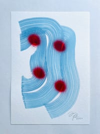 Image 1 of Blue strokes 3 (original)