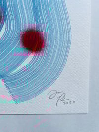 Image 2 of Blue strokes 3 (original)