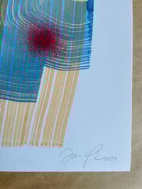 Image 2 of Blue strokes 4 (original)