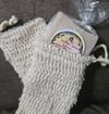 Sisal loofah & soap saver bag