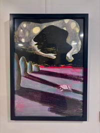 Image 3 of "A Hot Night" - Original work on paper