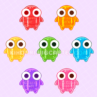 Image 1 of REPO 3D Eyes Keychain