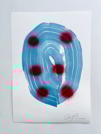 Image 1 of Blue strokes 2 (original)