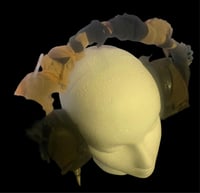 Image 4 of Wasteland Apocalypse Road Warrior Distressed Head Gear Ear Protection