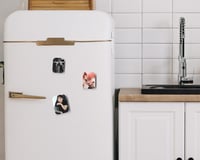 Image 3 of Handmade 2x2.8 Glossy BTS Magnets - Custom Photo Option Available