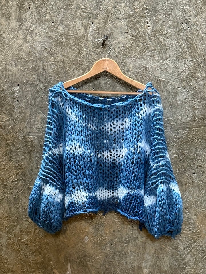 Image of Hand-knit sweater