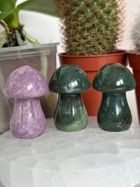 Image 1 of Medium Mushroom Carvings