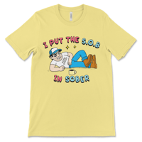 Image 1 of I Put The S.O.B in Sober | Funny Sobriety Shirt