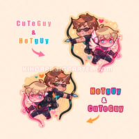 Image 2 of DesertDuo & HoTgUy & CuTeGuY Stickers