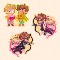 Image 1 of DesertDuo & HoTgUy & CuTeGuY Stickers