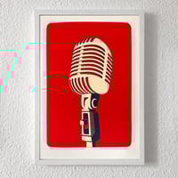 Image 1 of Classic Microphone (A3)