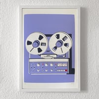 Image 1 of Revox Classic Tape Recorder (A3 - lilac)