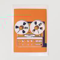 Image 2 of Revox Classic Tape Recorder ( A3 - orange)