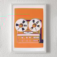 Image 1 of Revox Classic Tape Recorder ( A3 - orange)