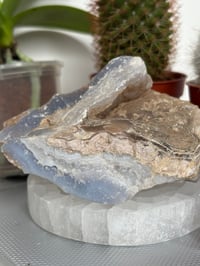 Image 2 of Large Raw Blue Lace Agate