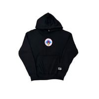 Image 1 of 6'3" x Barquilla Label Black Hoodie