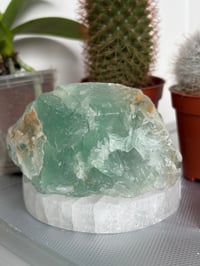 Image 1 of Large Raw Green Fluorite