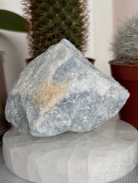 Image 2 of Large Raw Blue Calcite