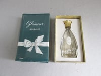Image 2 of Vintage Bourjois 'Glamour' miniature perfume bottle (empty) with box